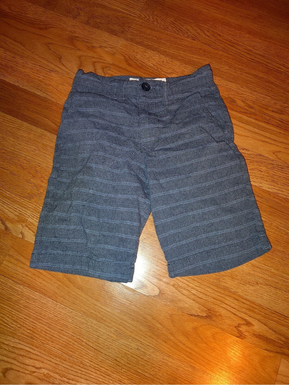 Paper Denim & Cloth Boys Striped Casual Flat-Front Shorts